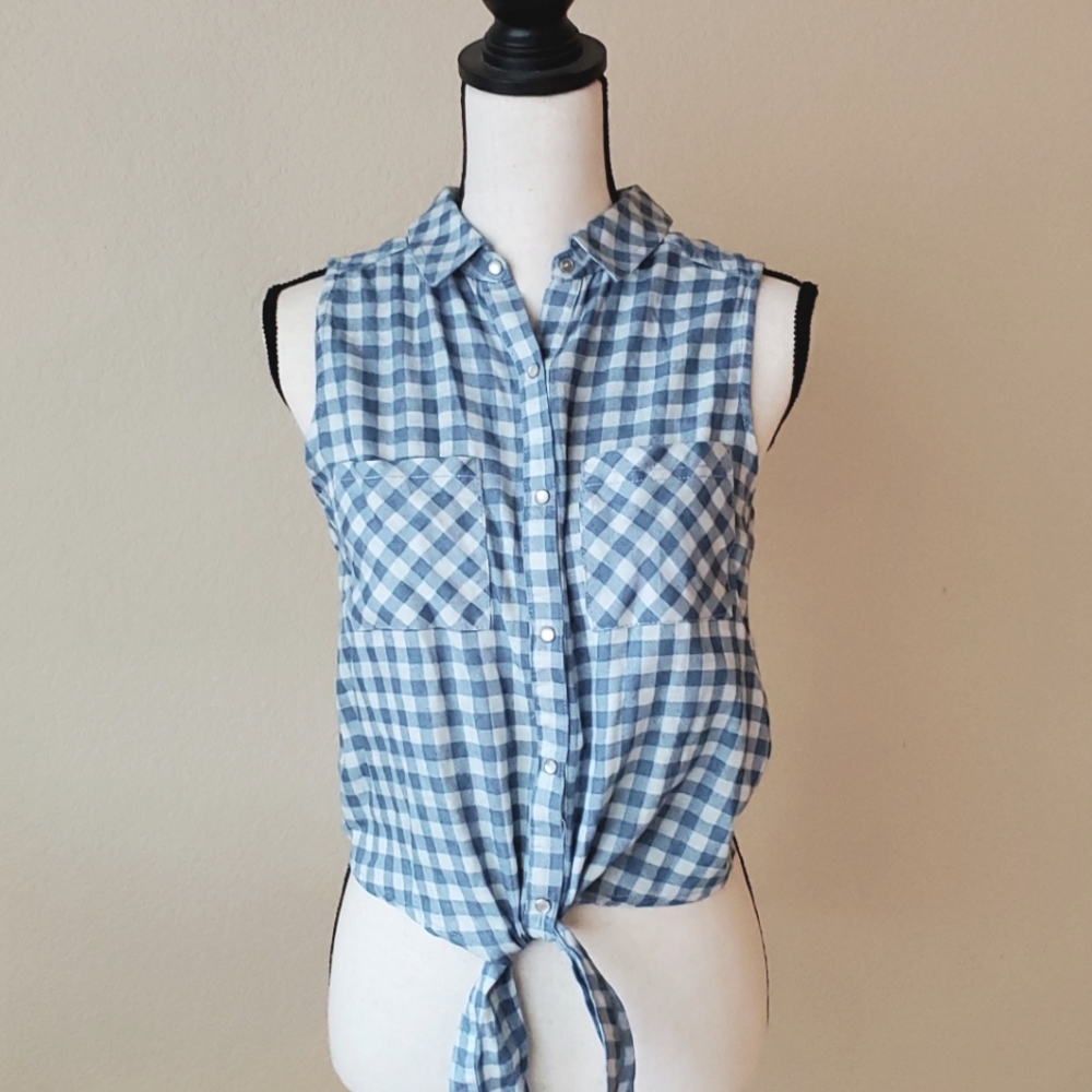 Plaid Western Style Shirt
